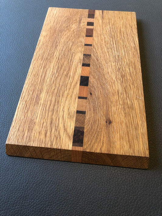 Board made of sustainable oak, oiled, breakfast board, breakfast board, handmade, handmade cutting board, cutting mat