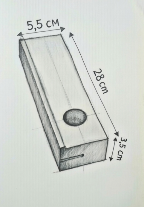 Key rack with wooden flower vase with magnet and storage area for more order - key board I key board I key holder