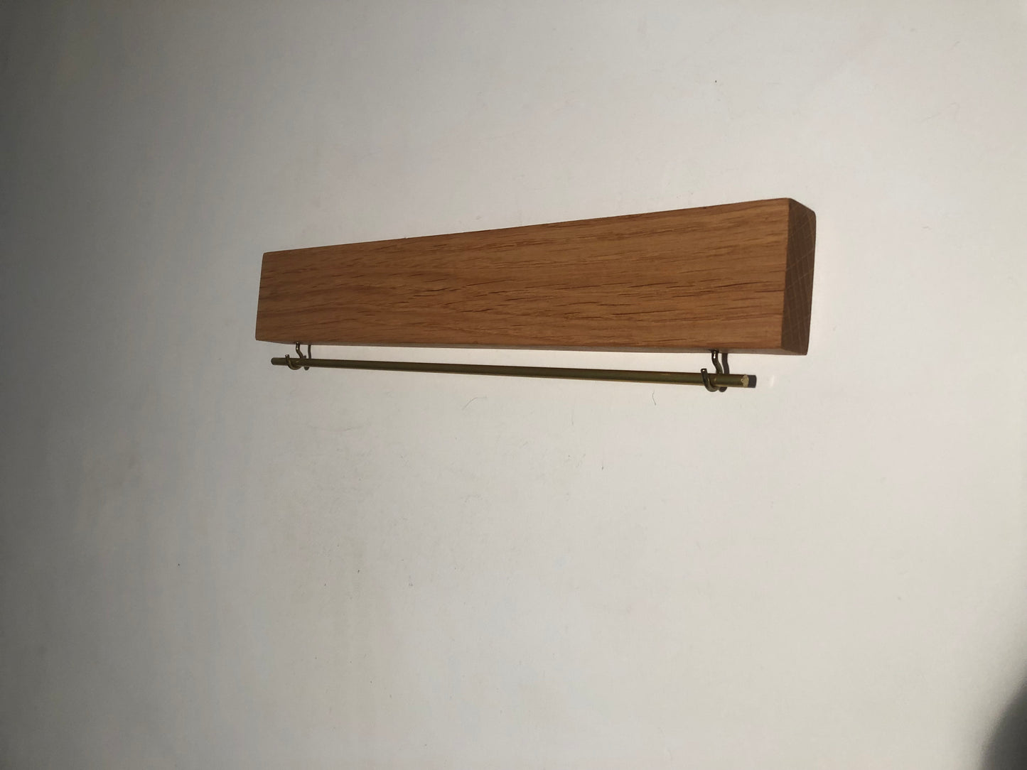 Schmuckorganizer mit Messingstange für mehr Ordnung – Schmuckständer, Ohrringhalter, Schmuckboard, Schmuckhalter