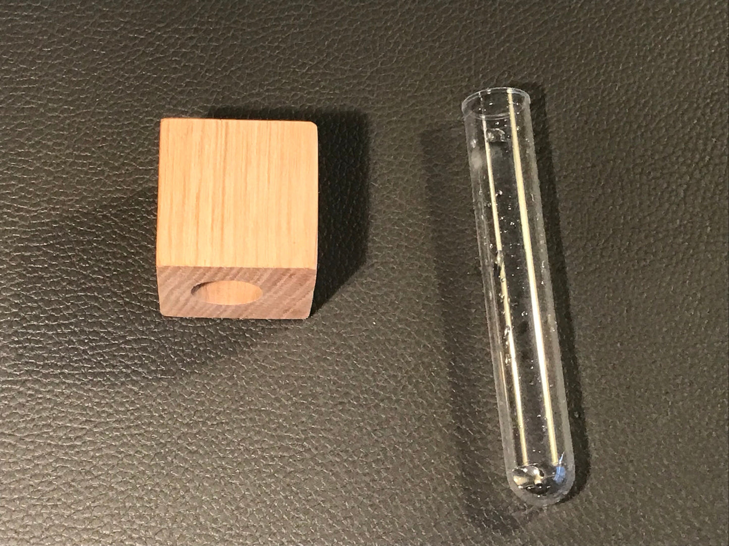 Kühlschrankmaget - Blumenvase - Holz