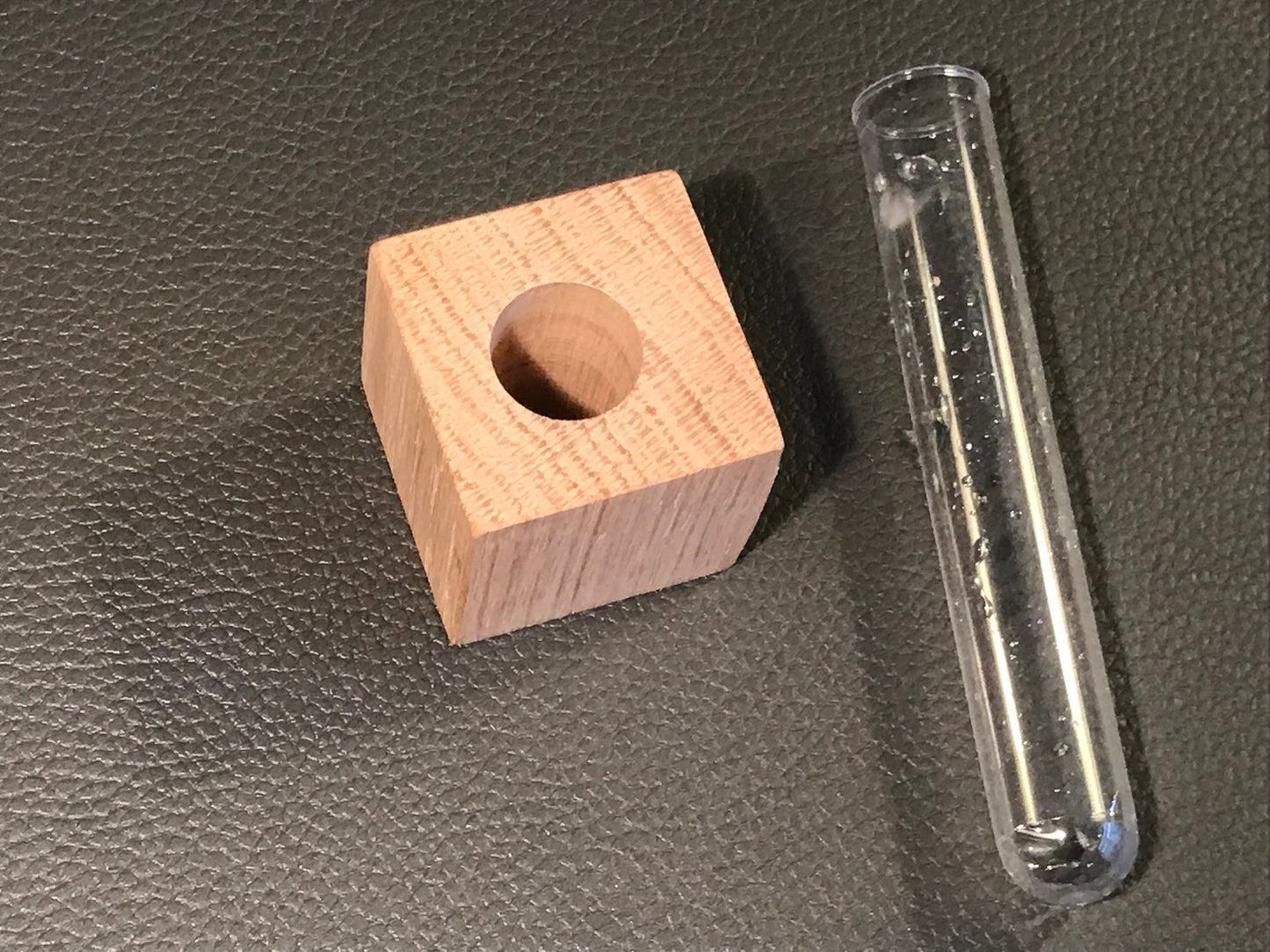 Kühlschrankmaget - Blumenvase - Holz