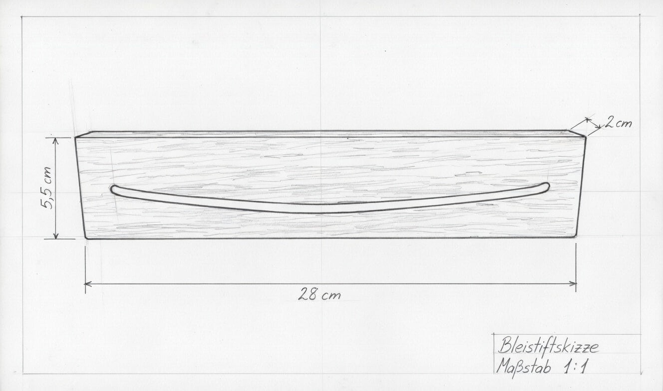 Brillenhalter aus Eiche mit Magnet-Schlüsselhalter | Sonnenbrillenhalter | Wand Brillenablage Holz | Schlüsselboard Flur | handgemacht