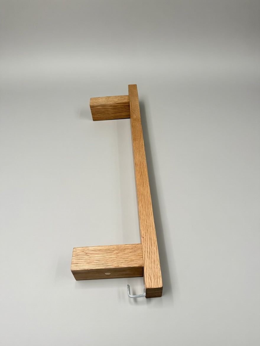 Handtuchhalterung - Handtuchhalter mit Vase und verstecktere Magnethalterung für Nagelschere