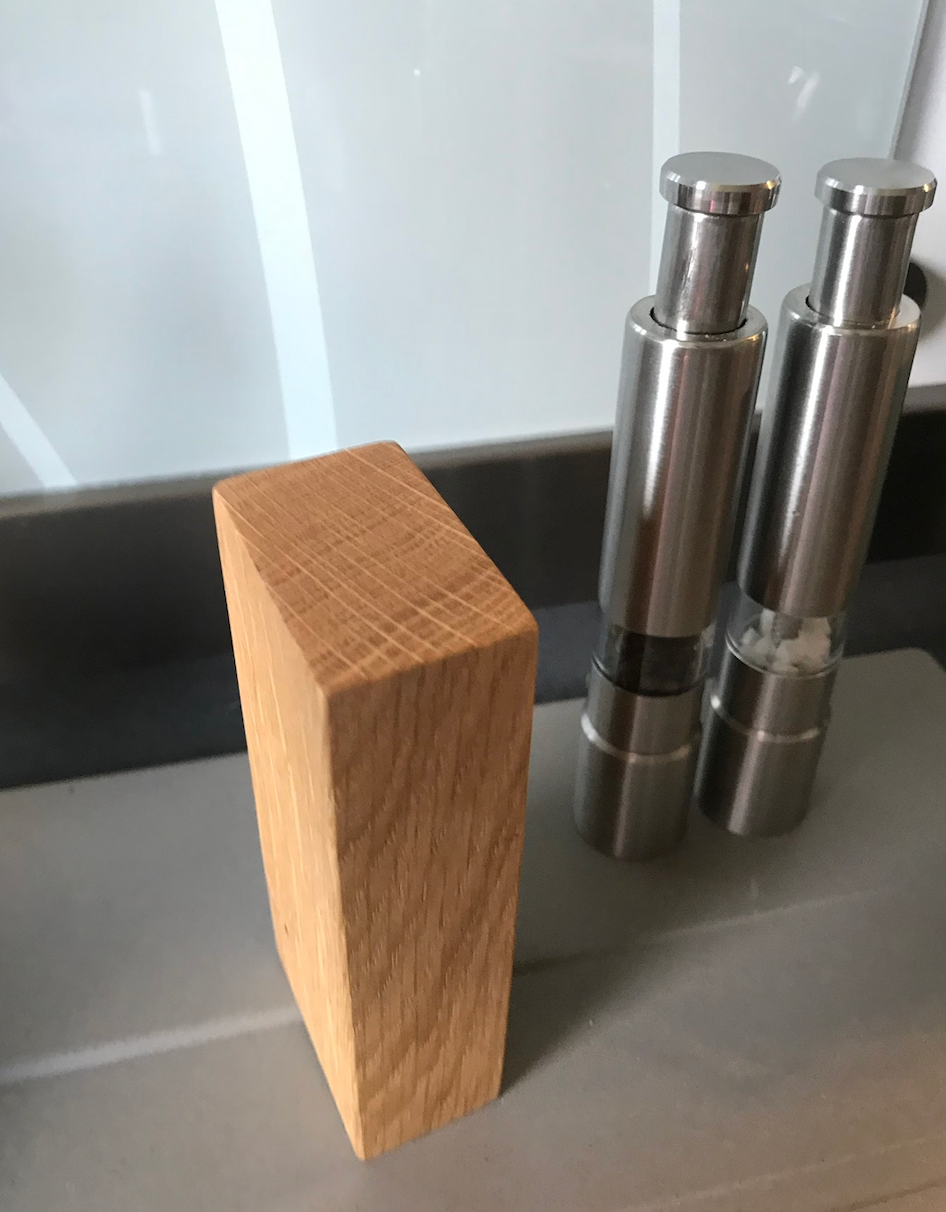 Spice mills | Salt and pepper shakers including wooden stand | Ready to ship within 24 hours