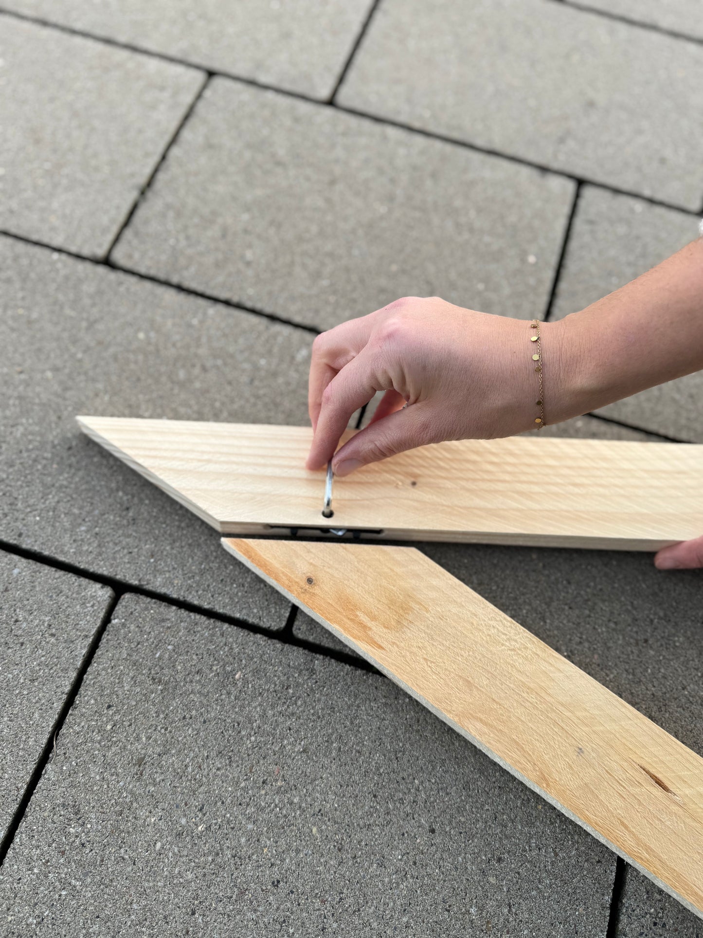 XXL Holz Weihnachtsstern 1,9 m | Große Weihnachtsdeko außen | LED Stern aus Fichte | Handgemacht in Deutschland | Outdoor Weihnachtsstern