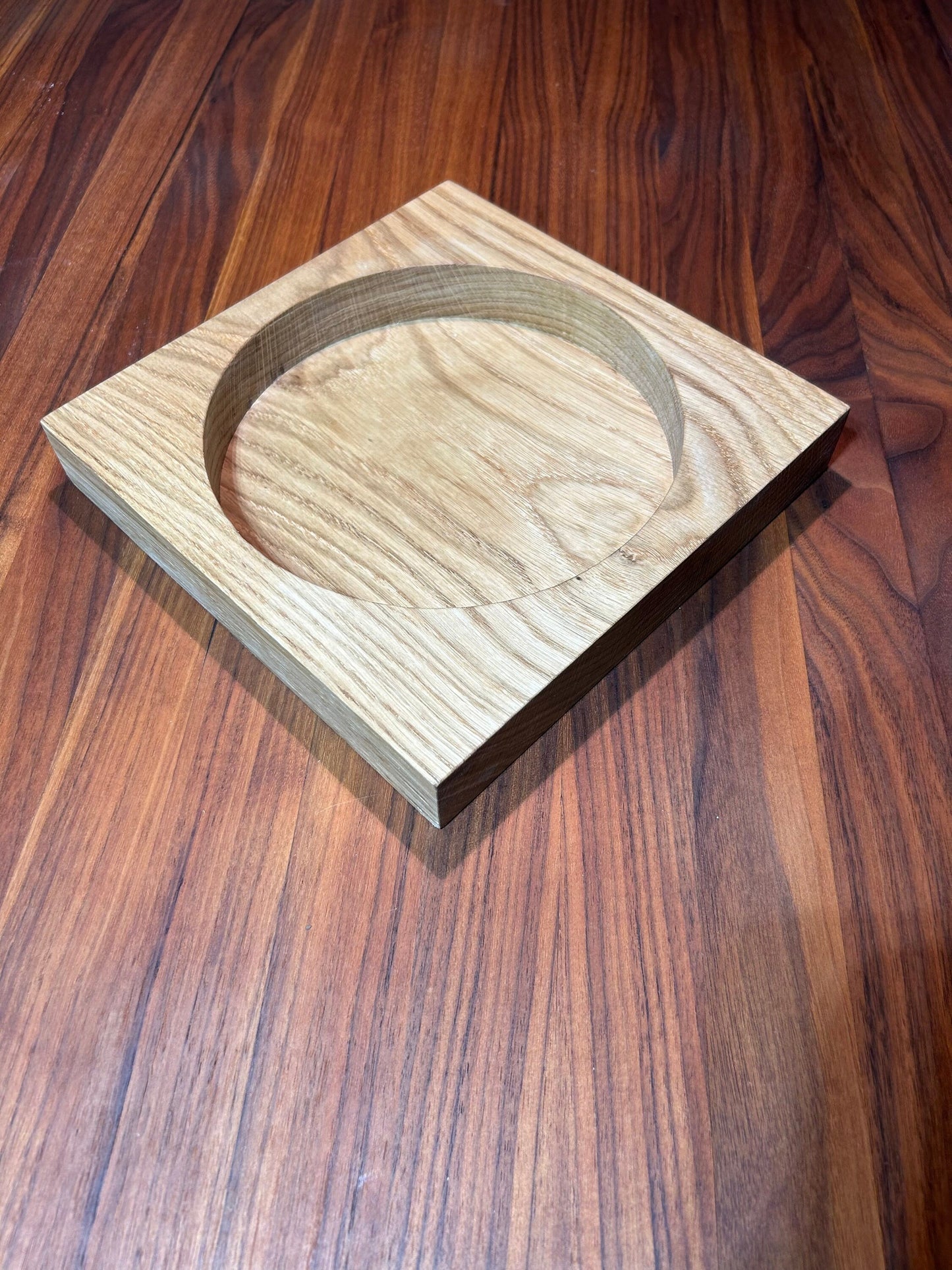 Schale aus Holz mit Ablagefläche für mehr Ordnung I Schlüsselablage I Schlüsselschale I Portemonnaie Ablage