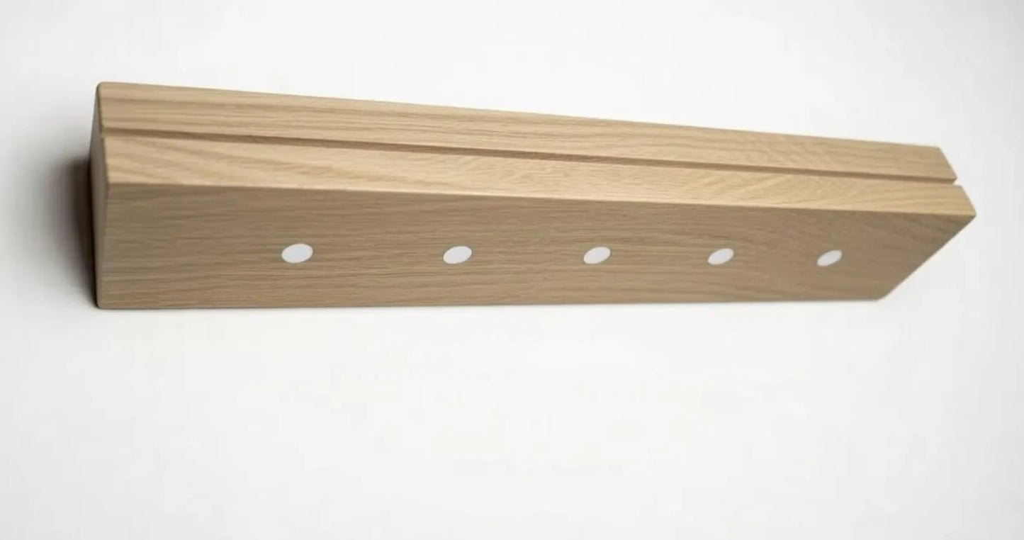 Magnetische Schlüsselleiste Eiche – Schlüsselbrett Holz modern – Schlüsselhalter Wand – Schlüsselboard – Geschenk Einzug Handgemacht