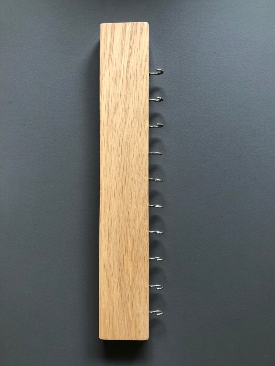 Jewelry organizer for more order with hooks – jewelry stand, earring holder, jewelry board, jewelry holder