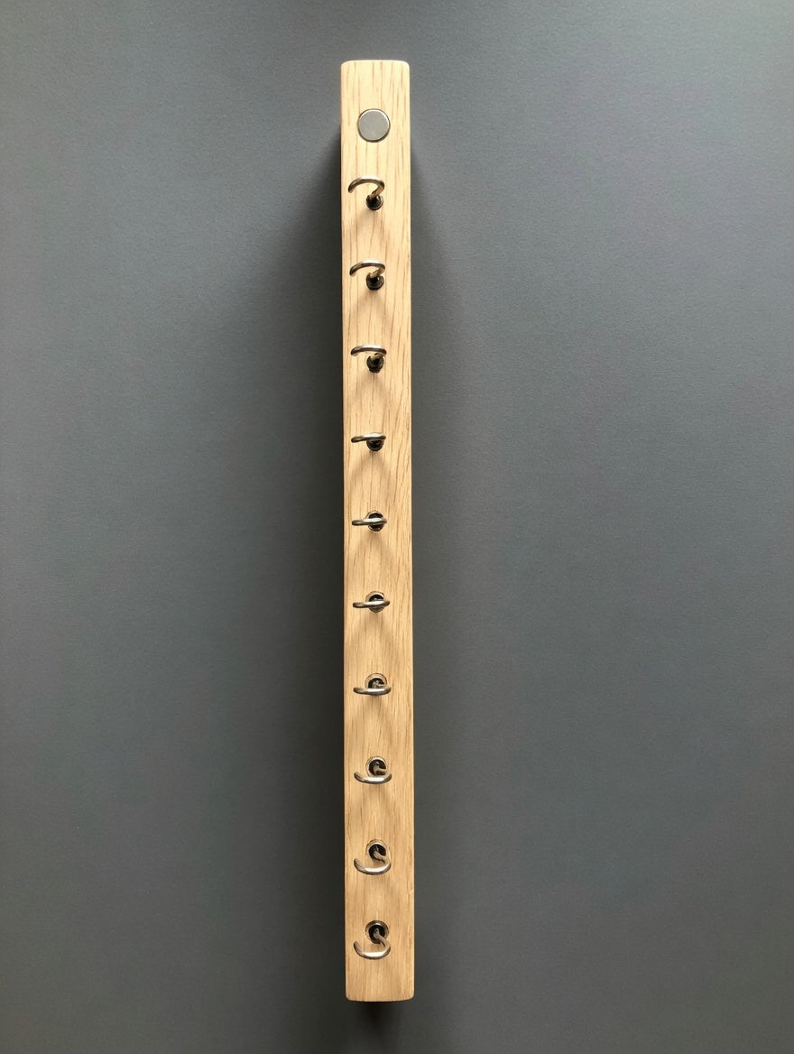 Jewelry organizer for more order with hooks – jewelry stand, earring holder, jewelry board, jewelry holder