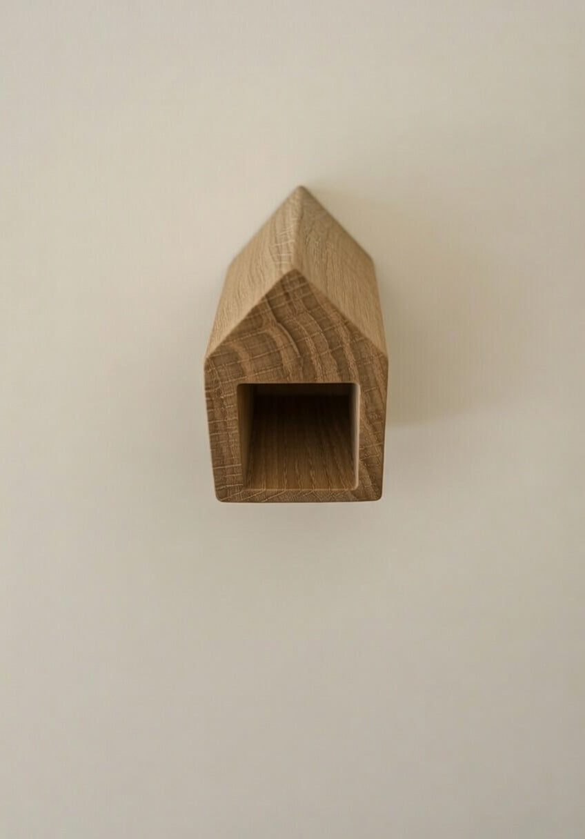 Key rack wooden garage design – key board &amp; key holder made of oak, handmade, including car key ring with LED