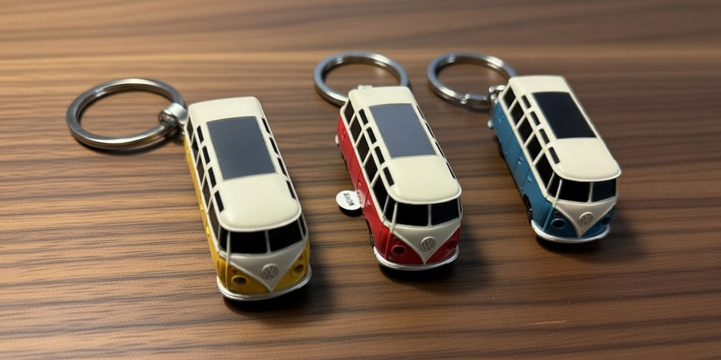 Key rack wooden garage design – key board &amp; key holder made of oak, handmade, including car key ring with LED